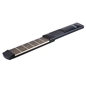 Leepesx Portable Pocket Acoustic Guitar Practice Tool Gadget 6 String 6 Fret Model for Beginner