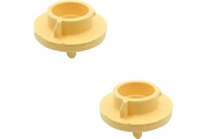 SHLPDFM 2x Federgummi Gummiunterlage Federteller Federunterlage Hinterachse oben für Ford B-Max Fiesta 2037363