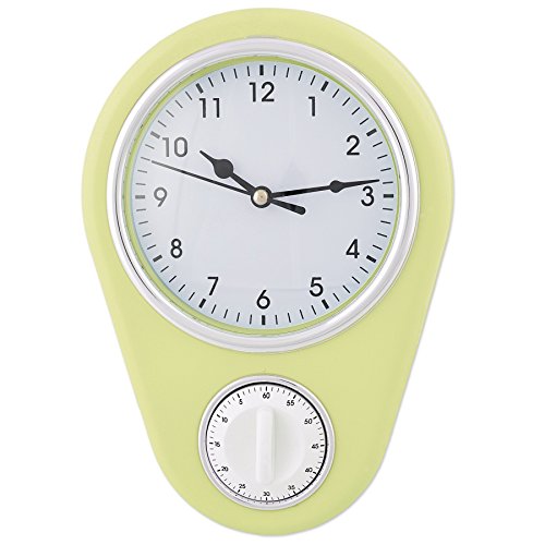 Retro Küchenuhr mit Timer - 4