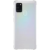 KZY İletişim Samsung Galaxy A21s Şeffaf Airbag Antishock K&ouml;şe Korumalı Silikon Kılıf