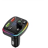 HEARTZ FM TRANSMİTTER MODULATOR ARA&Ccedil; FAST QUICK CHARGE HIZLI ŞARJ FLASH BELLEK MİCRO SD MP3 PLAYER 12-24 V PD 20W Y&Uuml;KSEK KALİ