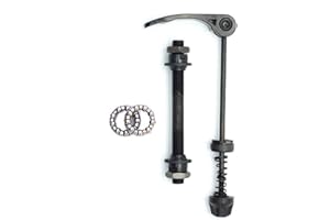 LVYXON Ensemble d'outils pour essieu avant et arrière de vélo à dégagement rapide avec roulements de moyeu de 25 mm pour VTT Front