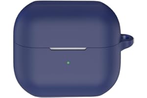 FTRONGRT Cover Compatibile con Samsung Galaxy Buds 3 FE / 3 Pro / 3, Silicone Morbido, Antigraffio Auricolare Bluetooth Custodia Protettiva.Blu Navy