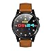 Produktbild Laile Fashion Smartwatches 3GB + 32GB 4G Sport X361 Android 7.1.1 2MP Kamera Fitness Tracker Herzfrequenz WiFi GPS BT4.0 Frauen Männer, Selected Leather, Gear-Shaped Button