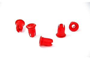 Original Bossmobil Moldura De Adorno Boquillas Pulsador Clip Compatible con Mercedes Benz: W100; W111; W123; W126; R129; W201; W109; W115; W114 W116; C200; Vito 11, X 13 X 6 mm Piezas 100