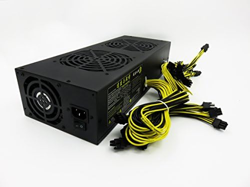 3600W Eth ZEC Mining Power Supply Support for Bitcoin Miner Antminer S7 S9 and L3+ D3 Mining