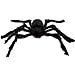Produktbild EVINIS 1,5 Meter lange Plüsch Spinne für Halloween Dekoration (Spinne schwarz)