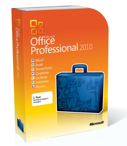 Preisvergleich Produktbild Microsoft MS Office Professional 2010 UK