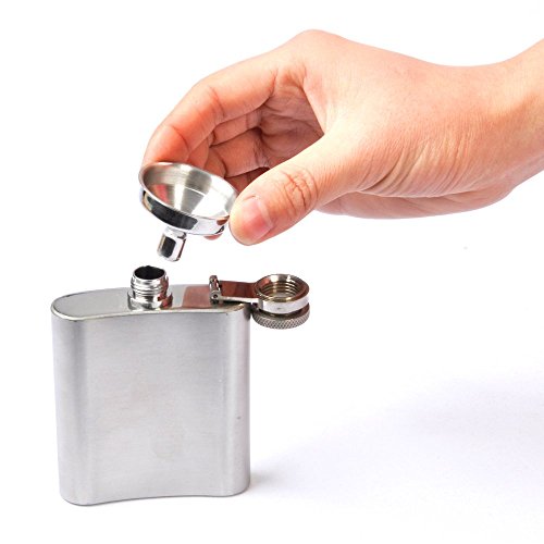 Mini Edelstahltrichter für kleine Öffnungen, wie Flachmann, Flacon, kleine Flaschen, 1509 - 3