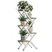 Produktbild Xin® Blumenständer Eisenkunst Mehrschichtig Balkon Innen Wohnzimmer Multifunktional Dekoration Blumenregal Platz Sparend (Design : 5tiers)
