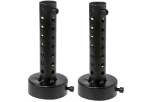 Silencieux moto, KACEPAR 45mm DB Killer Muffler Baffle, Universal Exhaust Pipe Silencer, Can Noise Muffler Noise Canceller, Black, 2 Piece