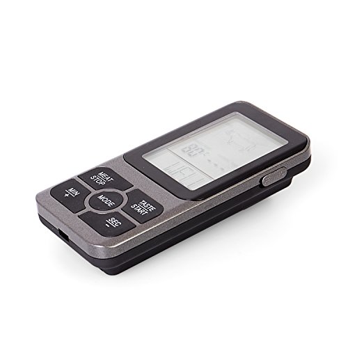 Rustler Digitales Braten- & Grill-Thermometer mit großem LCD-Display und tragbarem Funkempfänger mit Magnetrückwand, für Grill/BBQ, Ofen oder Kochmulde - 3