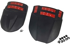 ALLROUNDSUPPLIER Extension de Garde-Boue Z900RS pour Kawasaki Garde-Boue prolongateur de Roue Pneu Hugger 2018 2019 2020 2021 Z900 RS Accessoires de Moto (Avant arrière)