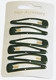 5cm Hair Sleepies Clips Accessories - School Colour Bottle Green