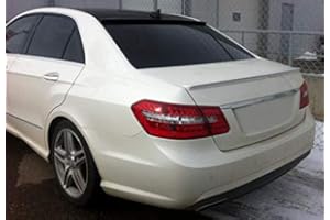 GOINGFAST For Mercedes-Benz W212 Saloon 09-16 Rear Boot Trunk Spoiler Lip Wing Sport Trim