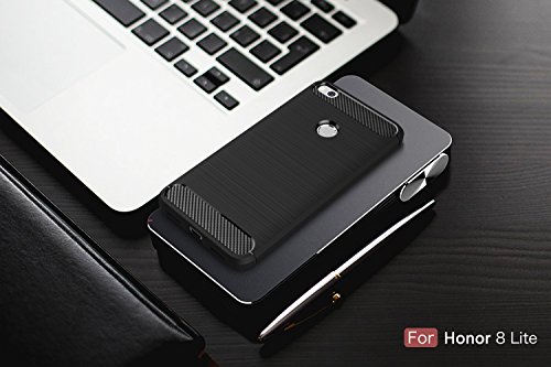 ELTD Huawei P8 LITE 2017 Funda   Armor Series  funda carcasa case para Huawei P8 LITE 2017  Negro