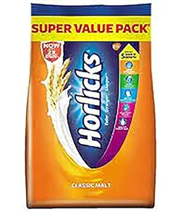 Horlicks Classic Malt Health & Nutrition Drink Refill Pack - 1 Kg