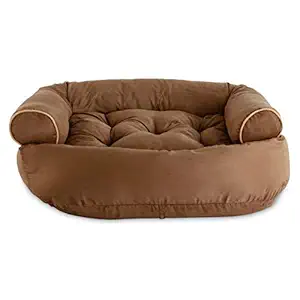 Gorgeous Quilted Reversible Ultra Soft Dual Sofa-Style Dog Bed -Small