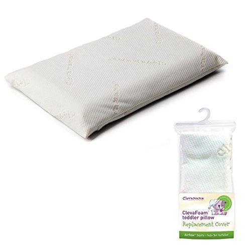 Clevamama Clevafoam Toddler Pillow and Replacement Cover