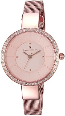 Christian Van SantWomen's Analog Quartz Watch with Stainless-Steel Strap CV0223