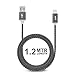 MTT® 1.2m Nylon Braided Tangle Free USB Type C 2.0 to USB A 2.0 for OnePlus Two , Nexus 6P , Nexus 5x , OnePlus3 other Type C Smartphones (Grey) RS.399.00