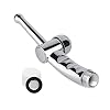 ROSENICE Enemator shower enema nozzle (silver, ABS)
