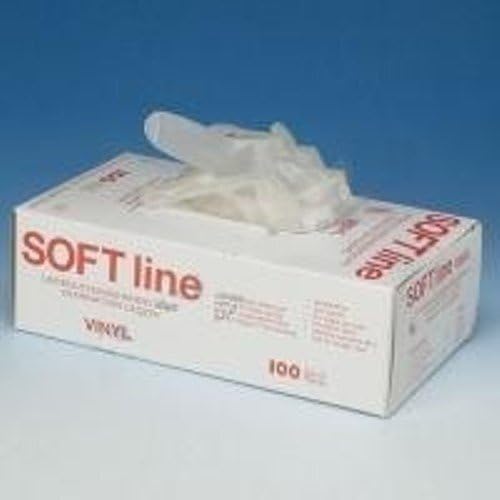 SOFT line U Gloves Sz. M, Vinyl non-sterile powder-free (100 pc.