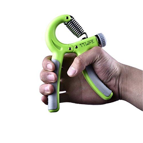 TTLIFE Handtrainer Fingerhantel Strengther Exerciser 10-40kg einstellbar Handgreifer Fingertrainer Gripper Fitnesstraining Fitnessgerät - 2