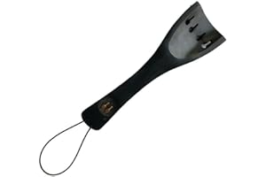 WUQIMUSC Cordiera per contrabbasso verticale 3/4 in ebano naturale a 4 corde con budello della coda