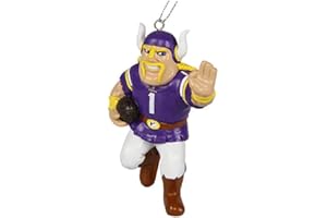 FOCO NFL Minnesota Vikings Baumschmuck Mascot Anhänger Ornament 190163596707