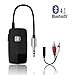 Produktbild Golvery Bluetooth-Empfänger (Advanced Bluetooth 4.2, A2DP) - Tragbarer drahtloser Bluetooth-Audio-Adapter mit 3,5-mm-Klinkenstecker - Genießen Sie HiFi-Musik für Home-Audio-Auto-Stereo