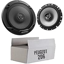 KENWOOD Auto Front 16,5cm Lautsprecher/Boxen Für DACIA