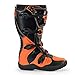 Produktbild XSWE Motorradstiefel, Wasserdichte und Rutschfeste Track-Boots für Straßenrennen Radfahren Sportrennen,Orange,UK9.5(EU43)