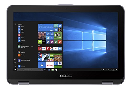 ASUS VivoBook Flip TP203NAH-BP073T 1 1GHz N3350 11 6  1366 x 768pixels Touchscreen Grey Hybrid  2-in-1 