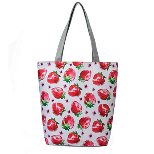 Preisvergleich Produktbild Felicove Damen Handtasche, Lässig Strandtaschen Damen Einkaufstasche Handtaschen National Wind Canvas Tote