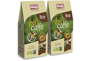 CAFFE' HAITI ROMA Kawa Caffè Haiti Roma Biocaffè Bar 100% Ekologiczna 100% Fairtrade kawa ziarnista 2 x 200 g
