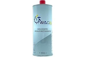WAGA PAINT S.R.L. Diluant polyuréthane 1 L pour fonds et peintures polyuréthane, monocomposants, bi-composants - Waga Paint Tecniques