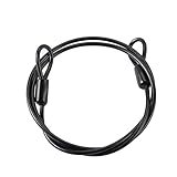 100 nuevo y de alta calidad shuaishuang573 Cable de Alambre de Acero de Cuerda de 100 cm para Deportes al Aire Libre de la Bici candado de Bicicleta Ciclismo