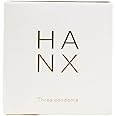 HANX Condoms | Ultra-Thin, Natural Latex with Silicone Lubricant | Paraben & Spermicide-Free | Dermatologically Approved | Strong & Reliable | Safe, Comfortable Protection | Standard (Pack of 3)
