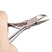 AMTOK Toenail Nipper Cuticle Nippers Professional Cuticle Cutter Ingrown Toenail Clippers Heavy Duty for Thick Nails