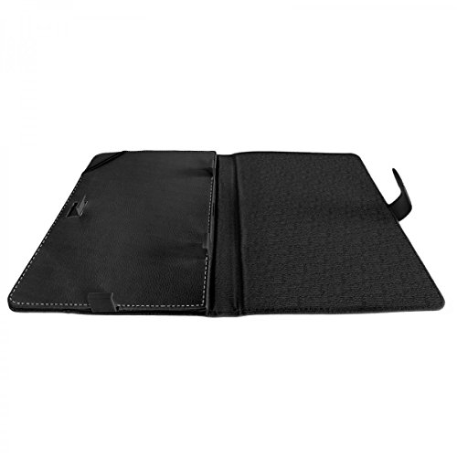 eFabrik Universal Tablet Tasche H  lle f  r 10 - 10 1 Zoll Tablet-PC Schutztasche Schutzh  lle Cover Case mit Aufstellfunktion hochwertige Leder-Optik