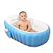 Produktbild PoeHXtyy Baby Aufblasbare Badewanne Mini Schwimmbad rutschfeste Faltbare Tragbare Reise Luftdusche Becken Sitzbäder für Baby Infant
