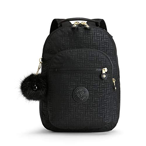 Preisvergleich Produktbild Kipling Clas Seoul S Schulrucksack, 10 Liter, Black Pylon Emb