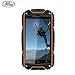 Produktbild Guophone V8 Smartphone IP68 Wasserdicht Outdoor Handy,Android 4.4 ohne Vertrag 4 Zoll,512MB Ram + 4GB Rom, Front Camera 0,3MP/Rear Camera 5MP, 2800mAh,Orange