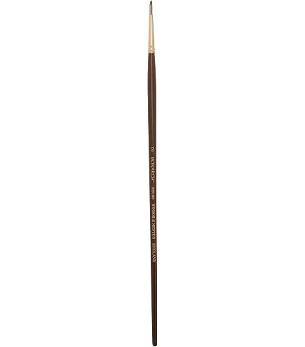 Berlin Synthetic Long-Handle Acrylic Brush, Filbert Size #12 | Jerry's Artarama