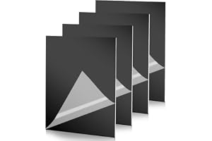 Tutamaz 4 stycken lasergravyrplattor, 30 x 20 cm plastplatta, lasermaterial lasergravyr plastplatta, graverbara gravyrplattor