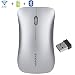 Produktbild Awxlumv Wiederaufladbare kabellose Maus, Dual-Modus 2.4G & Bluetooth Maus Mini Leise schnurlose Mäuse mit Nano-Empfänger für PC Computer, Laptop, MacBook Windows 7/8/10 / XP Vista Linux Mac-Splitter