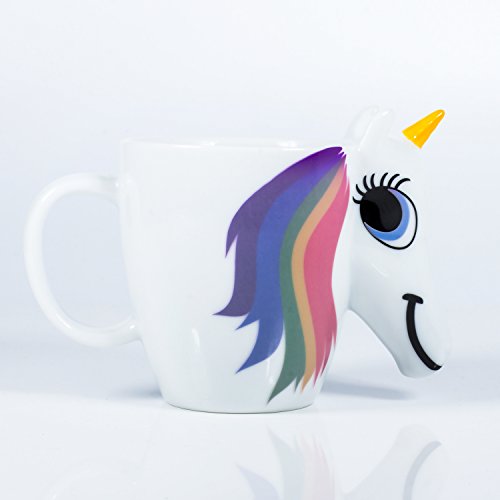 Thumbs Up unimugcc Unicorn Tasse Tasse Einhorn Keramik mehrfarbig 13,4 x 10,5 x 9 cm - 2