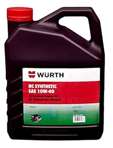 Wuerth 10W-40 SAE Synthetic Engine Oil for Car (3 L)