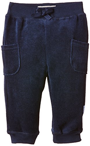 NAME IT Baby Boys Nitkay Nb So Vel Pant Ger 415 Plain Trousers, Blue (dress Blues), 9-12 Months